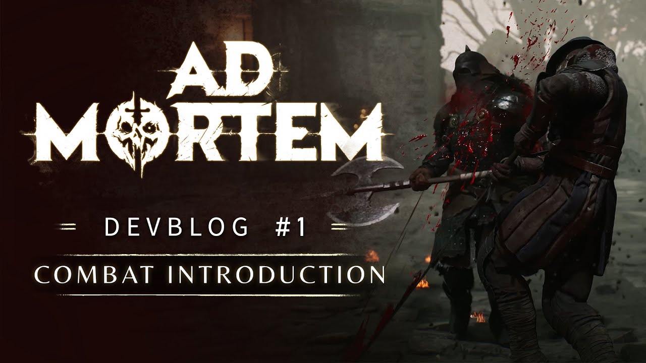 PlayAdMortem's tweet card. Ad Mortem - Devblog #1: (Pre-Alpha) Combat Introduction