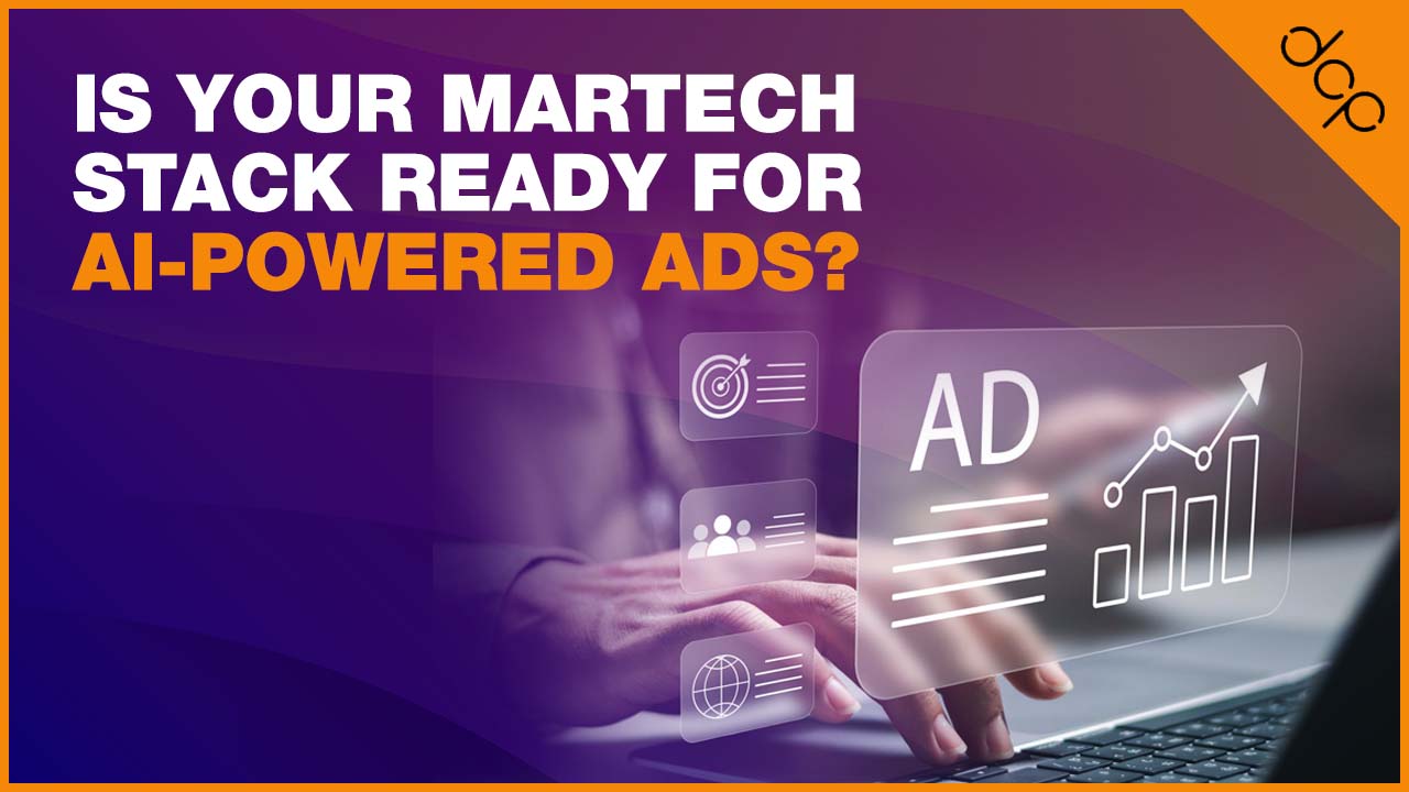 dcpwebdesigners's tweet card. Let’s break it down step by step to find out what makes a MarTech stack ready for AI-powered advertising and what needs to be updated or added.