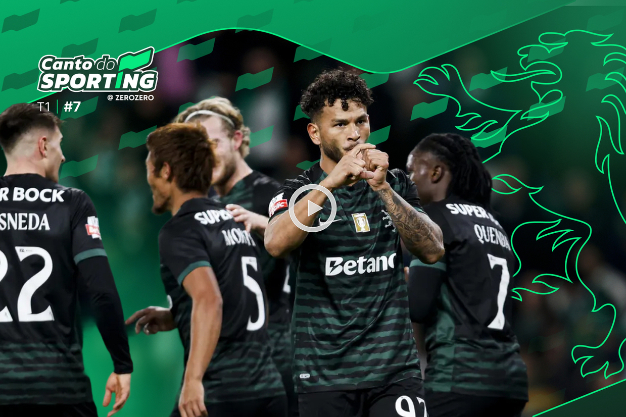zerozeropt's tweet card. No episódio desta semana do Canto do Sporting olhamos para os dois jogos dos leões da última e para o bom momento da equipa