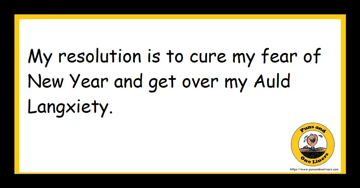 punsandoneliner's tweet card. Last year I resolved to be more selfless, but I gave up after a week. I realised it wasn't for me. Resolution Jokes...