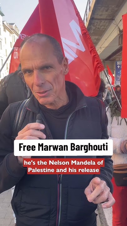 yanisvaroufakis's tweet card. Yanis Varoufakis: Free Marwan Barghouti, the Nelson Mandela of...
