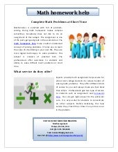 mathhelp5's tweet card. Math homework help