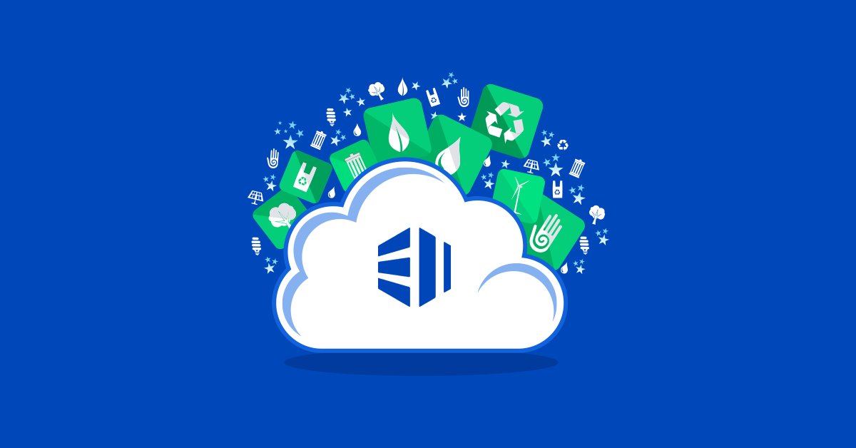 eUKhostLtd's tweet card. As the need for sustainability gathers pace, find out how cloud adoption can help your business become greener, sooner.