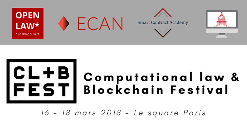 CompLawFest's tweet card. La Smart Contract Academy, Open Law, en partenariat avec le réseau Legal Hackers et Assas Legal Innovation, organisent l'édition parisienne du CLBFest 2018. L'objectif est de faire un événement de...