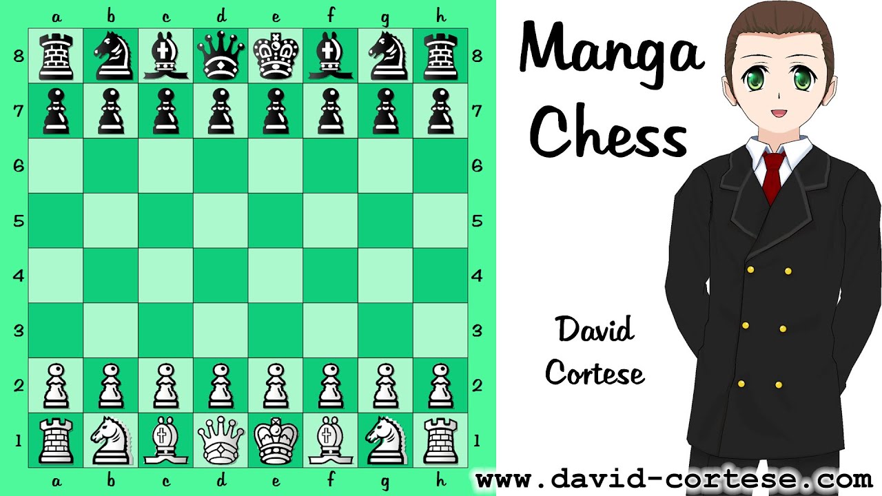 David_Cortese_'s tweet card. MANGA CHESS