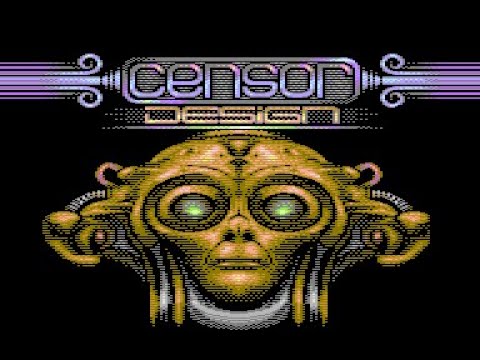 CensorDesign's tweet card. c64 demo 'Aliens in Wonderland' by Censor Design @ Moonshine Dragons...