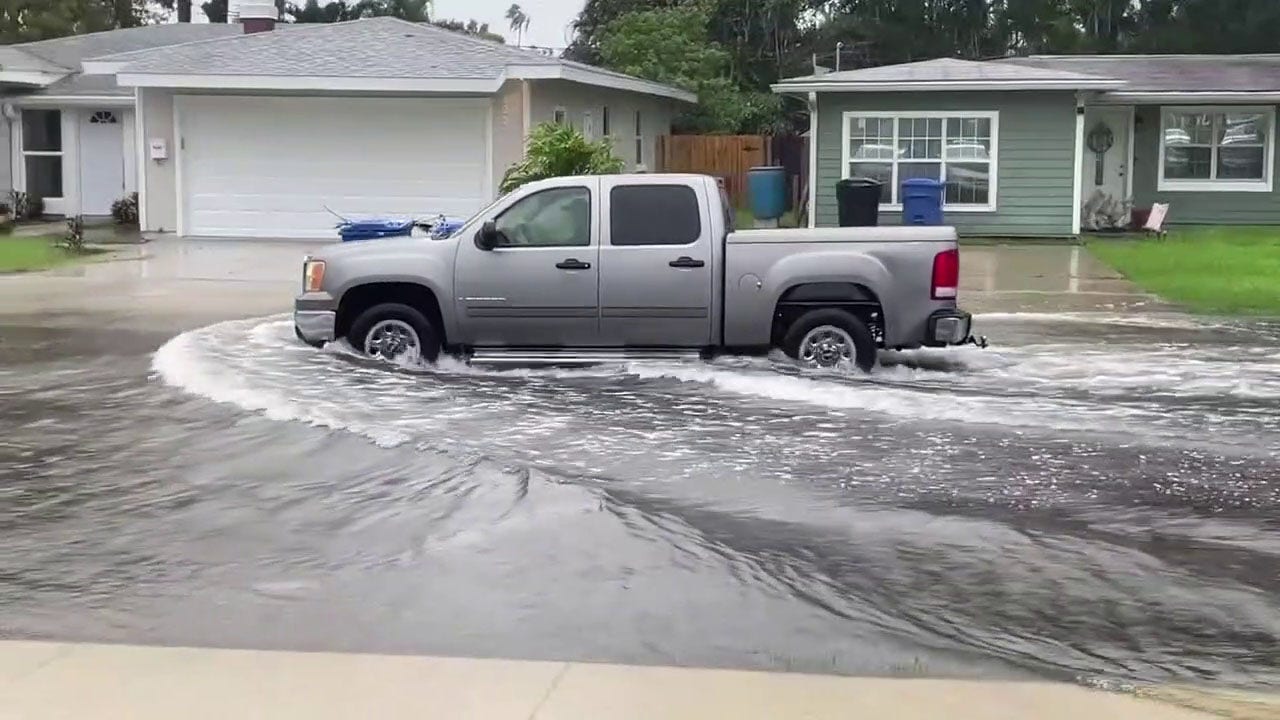 FOX13News's tweet card. It is now illegal for Florida drivers to drive fast enough through flooded streets to create an excessive wake – part of a bipartisan transportation bill signed into law by Gov. Ron DeSantis.