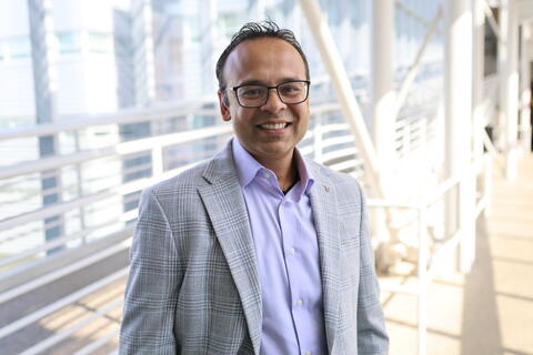 OSUengineering's tweet card. Professor Mrinal Kumar's research received $1 million from the AFOSR