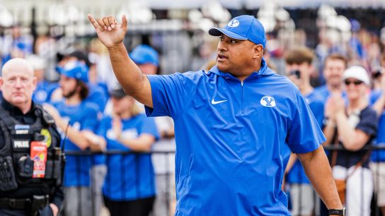 FootballScoop's tweet card. The talks are real. The position has been discussed multiple times.So, too, have loose parameters of a contract offer.Penn State and BYU head coach Kalani Sitake are continuing to