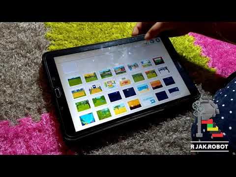 rjakrobot's tweet card. Jak zrobić grę w Scratch - ScratchJr gra poradnik