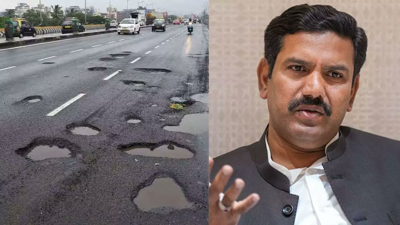 TheFederal_KA's tweet card. ಹದಗೆಡುತ್ತಿರುವ ರಸ್ತೆಗಳನ್ನು ಖಂಡಿಸಿ, ಎಲ್ಲಾ 224 ವಿಧಾನಸಭಾ ಕ್ಷೇತ್ರಗಳಲ್ಲಿ ಸೆ.24ರಂದು ಬೆಳಿಗ್ಗೆ 11 ಗಂಟೆಗೆ ಬಿಜೆಪಿ ಒಂದು ಗಂಟೆಯ 'ರಾಸ್ತಾ ರೋಕೋ' ಪ್ರತಿಭಟನೆ ನಡೆಸಲಿದೆ ಎಂದು ವಿಜಯೇಂದ್ರ ಘೋಷಣೆ ಮಾಡಿದ್ದಾರೆ.