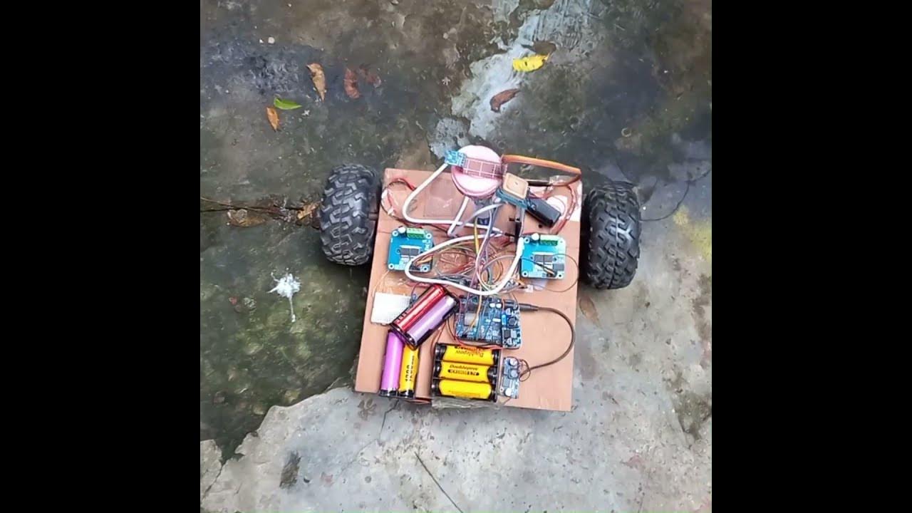 SyeedTuaha's tweet card. #experiment on GPS guided autonomous robot #automobile #arduinorobot...