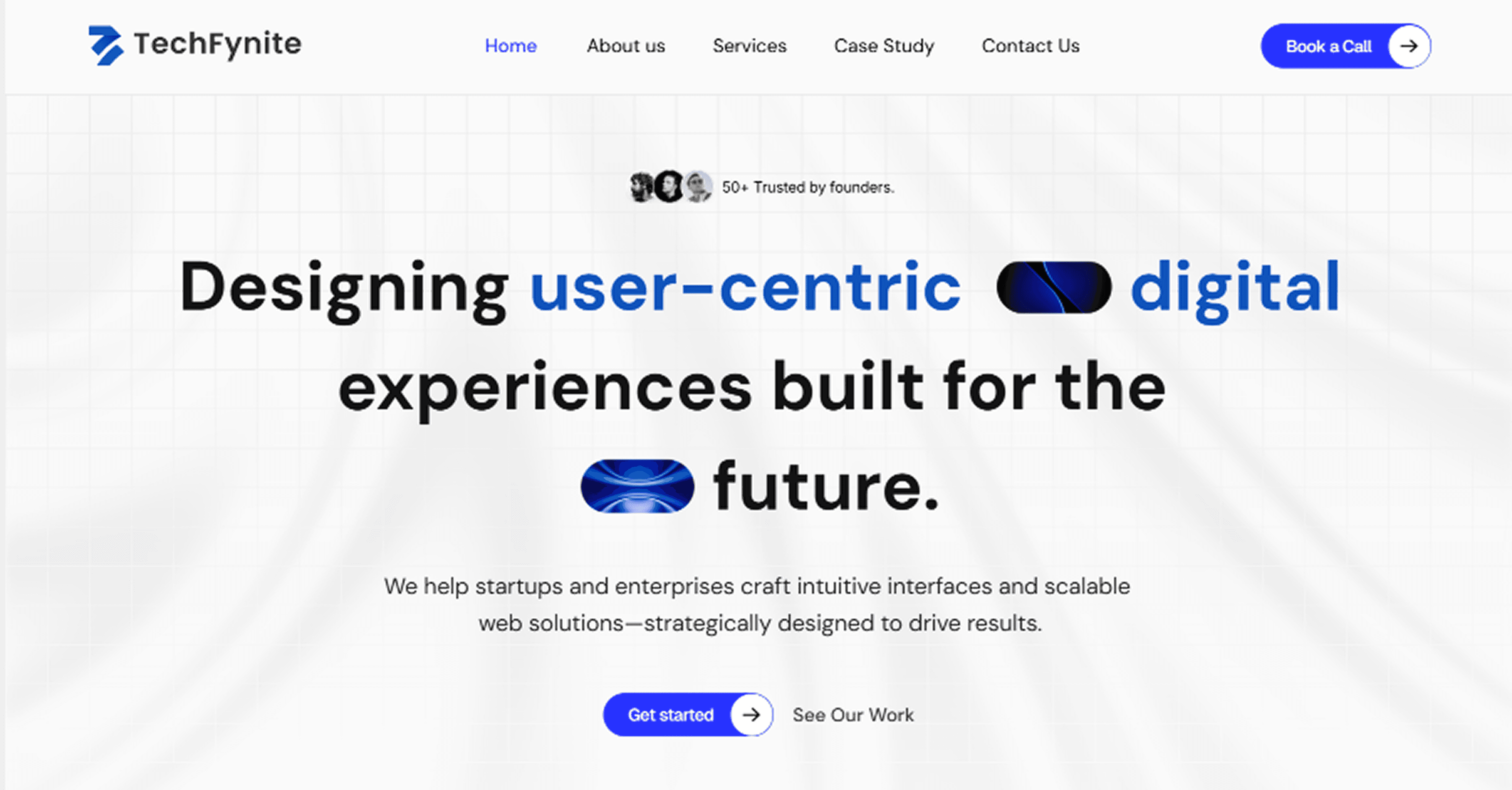 WebDesigner_2's tweet card. Techfynite is a global UI/UX and web design agency specializing in digital branding, websites, mobile and web apps, SaaS platforms, and MVP development.