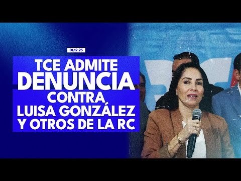 paultutiven's tweet card. 1.12.2025 TCE ADMITE DENUNCIA CONTRA LUISA GONZÁLEZ Y OTROS DE LA RC