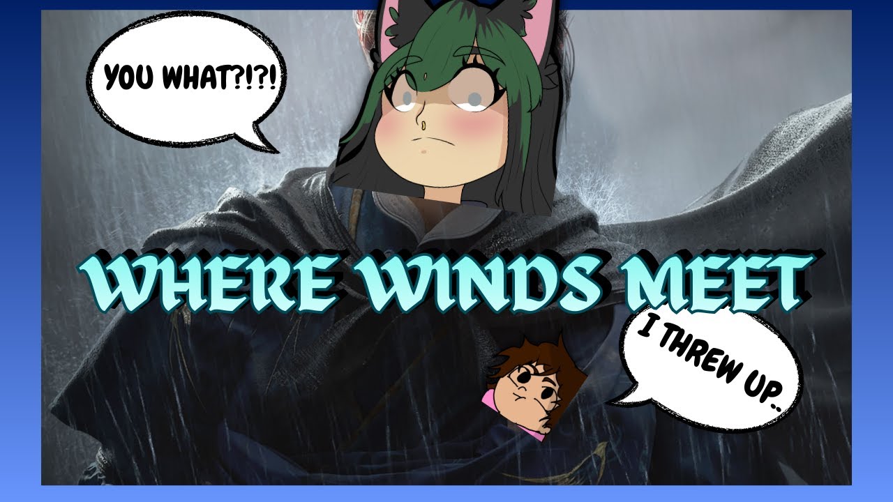 ggwolfchick's tweet card. Trying Out Where Winds Meet (Funny Moments)