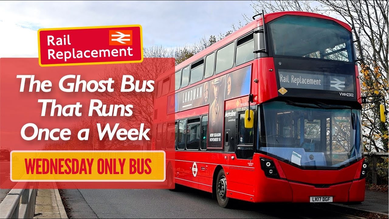 geofftech's tweet card. This Ghost Bus Runs Once a Week