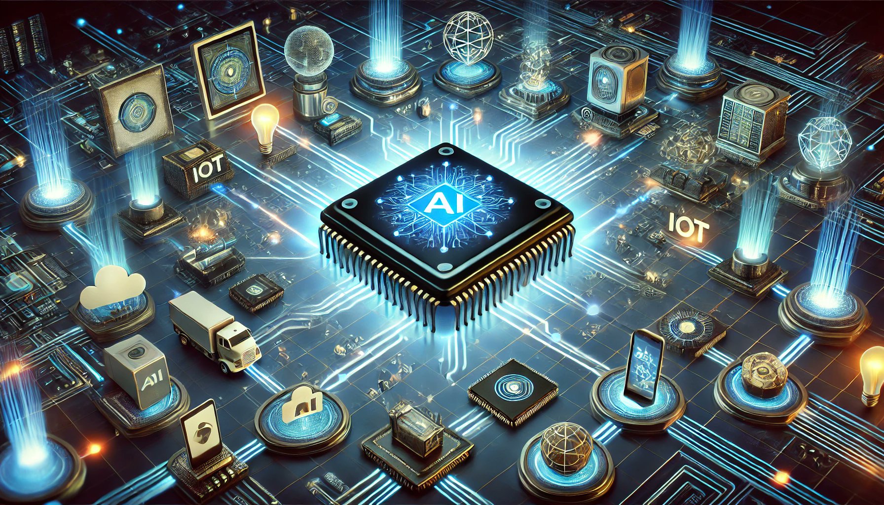 quantumbytz's tweet card. We're witnessing a continued expansion of artificial intelligence as it expands from cloud to edge computing environments. With the global edge computing market projected to reach $350 billion in...