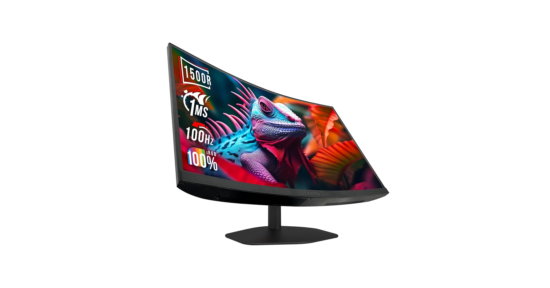 TechDealAlert's tweet card. Blur the Lines: Work and Play on the Sceptre C275W-FW100T Curved Gaming Monitor The line between work and play is fading. Introducing the Sceptre C275W-FW100T, a curved display monitor that seamles...