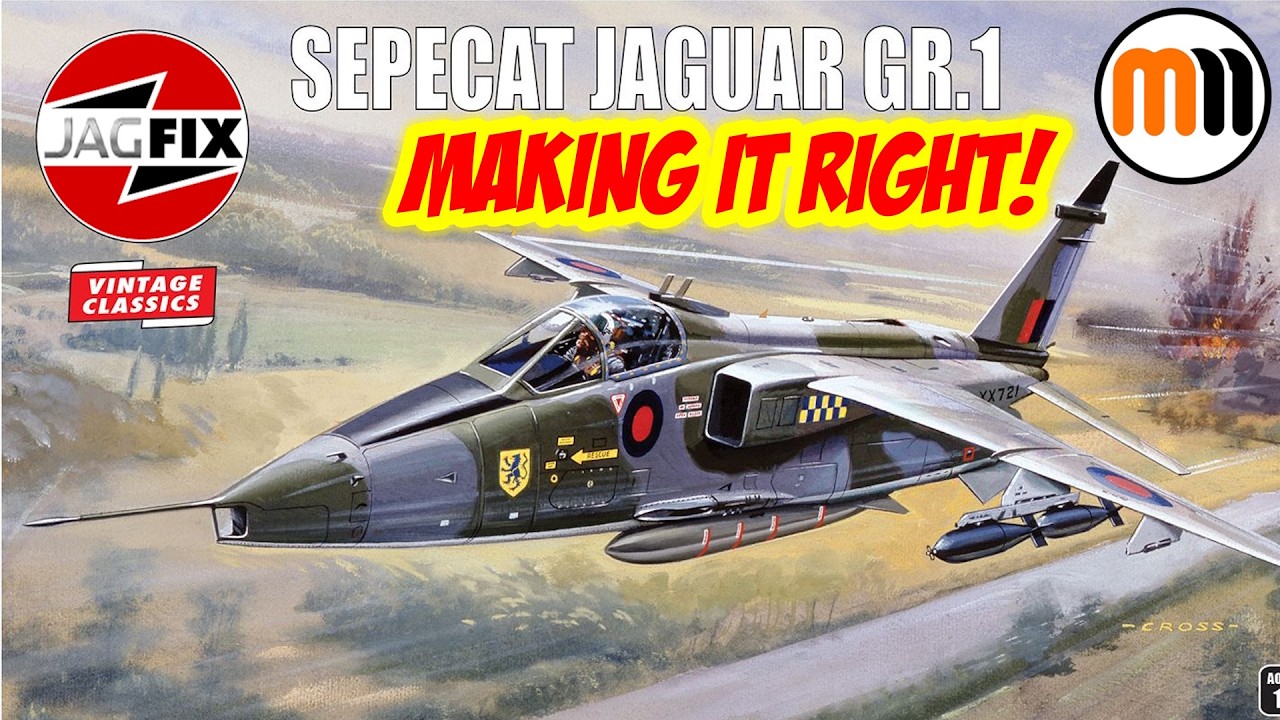 MannsModels's tweet card. Fixing Airfix's Mistake - Correcting the Vintage Classic 1/72nd...