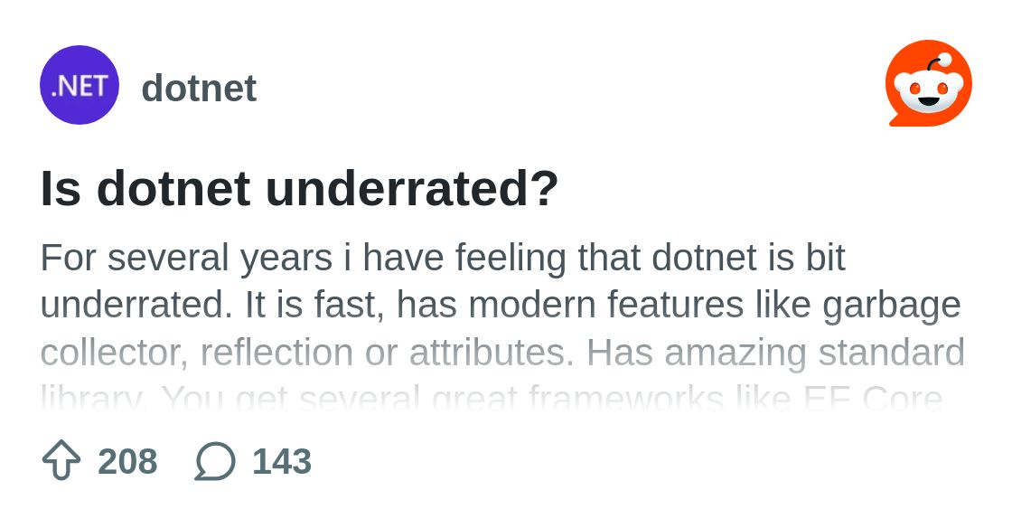 Dave_DotNet's tweet card. Explore this post and more from the dotnet community