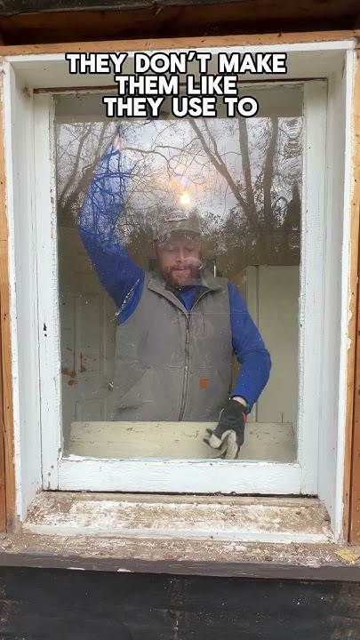 OscillationAndy's tweet card. I BET you’ve NEVER seen a window like this #carpenter #remodel...