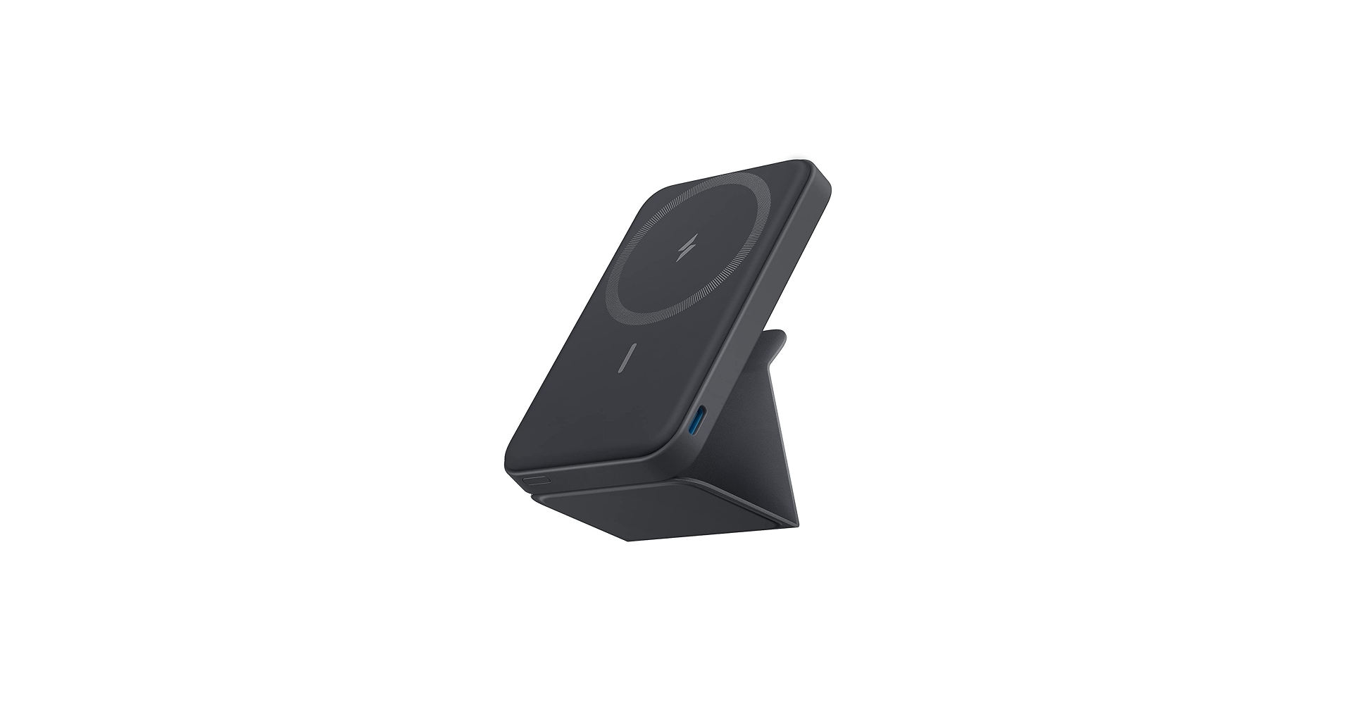 TechFromDad's tweet card. Anker 622 Magnetic Battery (MagGo), 5000mAh Foldable Magnetic Wireless Portable Charger and USB-C for iPhone 14/13/12 Series