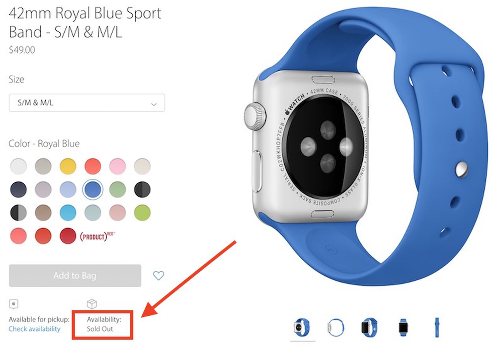 TechTrendsFeed's tweet card. Over the past few weeks, some Apple Watch wearers have noticed that a growing portion of Apple's band inventory has been marked as "sold out," with many styles, sizes, and colors, now included in...