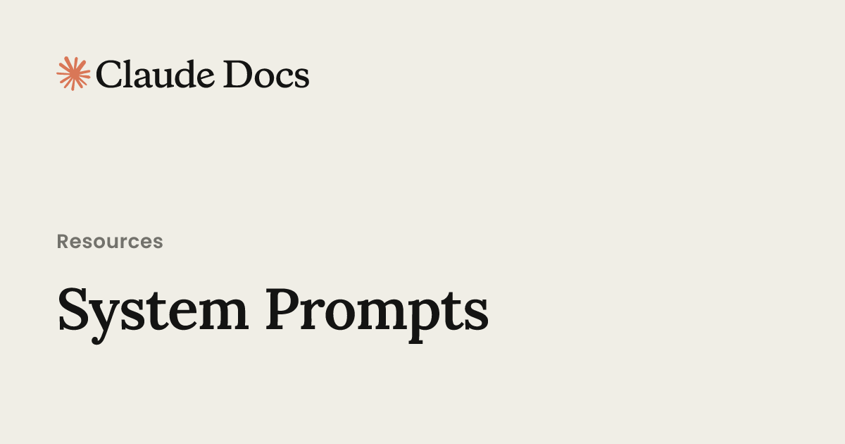 simpbizsupport's tweet card. See updates to the core system prompts on [Claude.ai](https://www.claude.ai) and the Claude [iOS](http://anthropic.com/ios) and [Android](http://anthropic.com/android) apps.