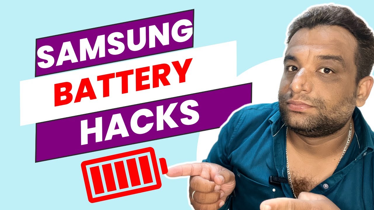 _SunnyArora's tweet card. Samsung Battery Tips Maximize Performance & Longevity