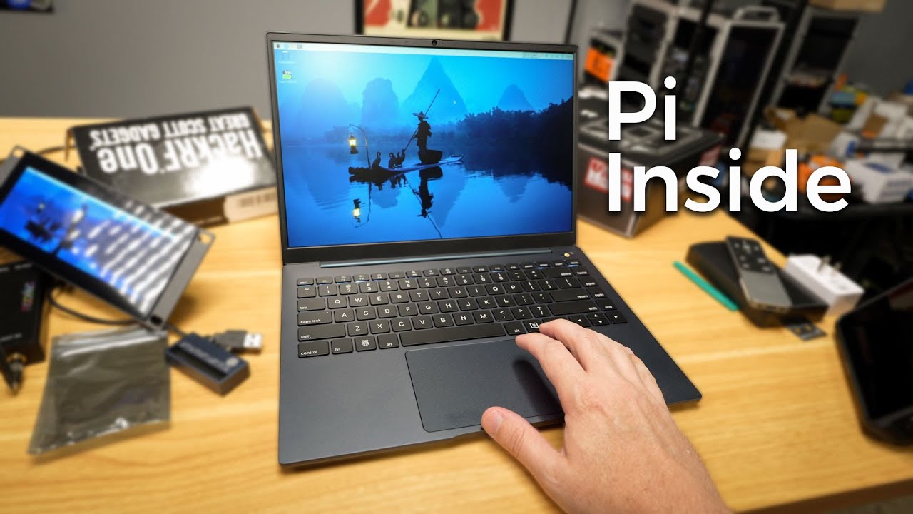 sol_prog's tweet card. Raspberry Pi Laptop causes mild Open Sauce procrastination