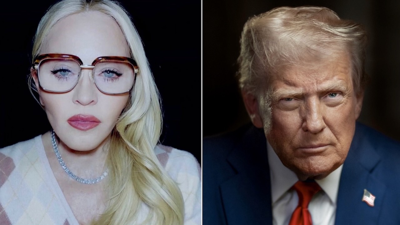 consequence's tweet card. Madonna has condemned Donald Trump and his administration's decision to not acknowledge World Aids Day on December 1st.