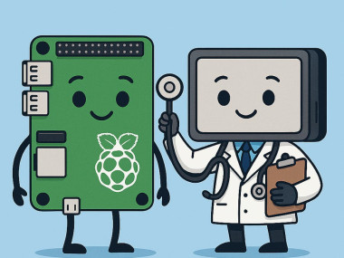 ElectromakerIO's tweet card. A real-time system monitoring tool for Pi that tracks CPU usage, memory consumption, & temperature with live graphs &data export capability.