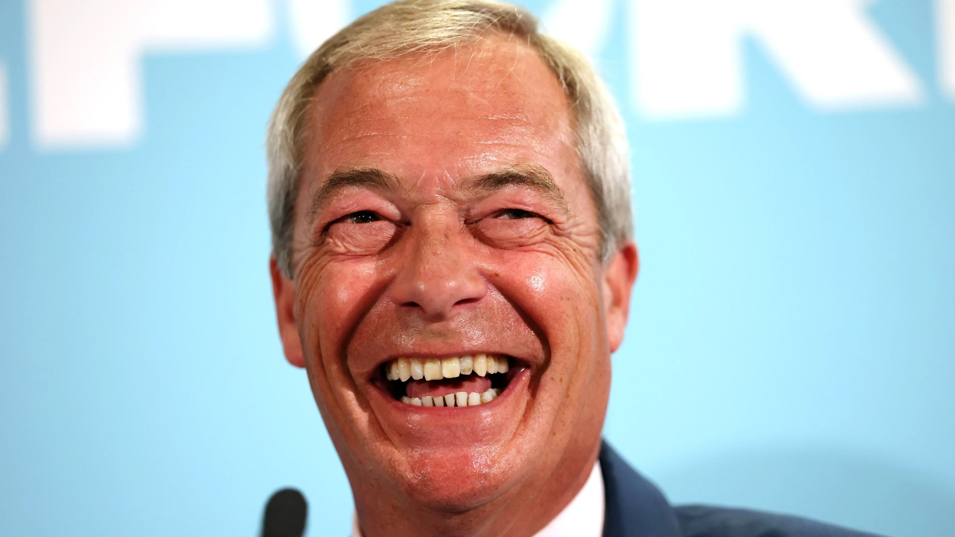 ReformNESH's tweet card. REFORM UK would win a 400 seat landslide if an election were held today, according to a new poll. Nigel Farage is 15 points ahead of Sir Keir Starmer’s Labour Government, as reported by The i…