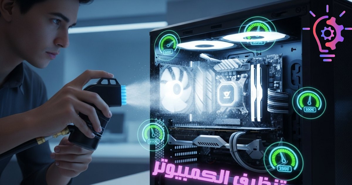 3arbi4tech's tweet card. دليل شامل ومرن لـ تنظيف الكمبيوتر وصيانة الهاردوير للحفاظ على الأداء الأمثل. جرّبها اليوم وتمتع بتجربة استخدام سلسة.