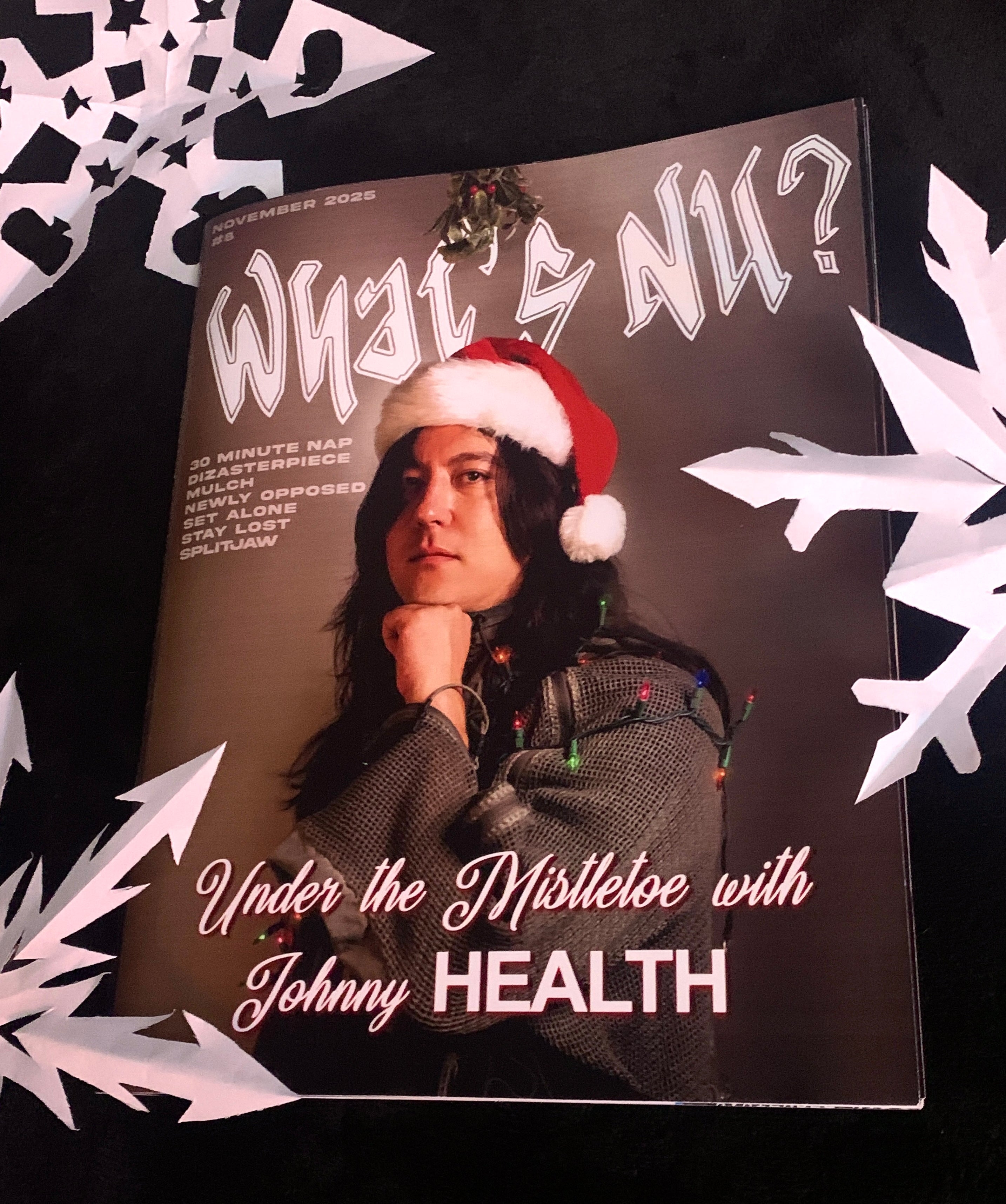 splitjawhc's tweet card. Starring Johnny HEALTH of HEALTH as our cover story. Also features 30 Minute Nap, Dizasterpiece, Mulch, Newly Opposed and more! Available now at our new price of only $20.  Created with love and care...