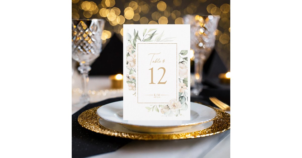 ArrayStores's tweet card. Adorn your wedding table with the delicate beauty of our floral table number cards shown here on an optional white background. This design suite features soft pearl and blush watercolor florals...