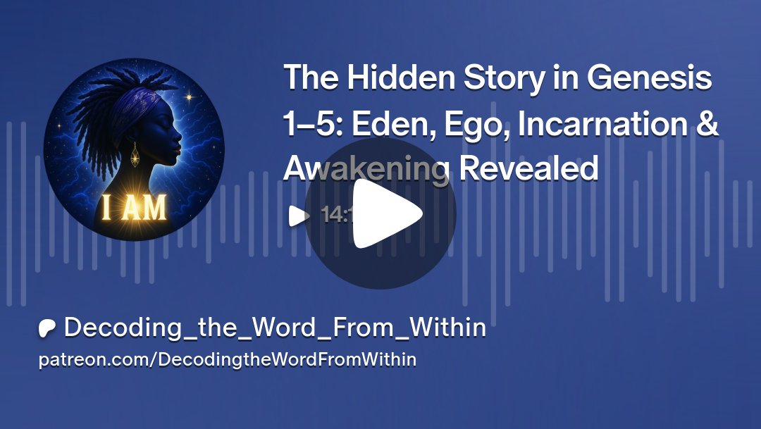 DecodingTheWord's tweet card. Get more from Decoding_the_Word_From_Within on Patreon