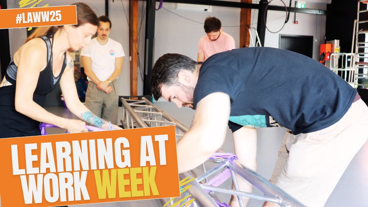 houseofmash's tweet card. Learning at Work Week 2025