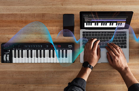 residentadvisor's tweet card. The system makes complete tracks based on a single melody.
