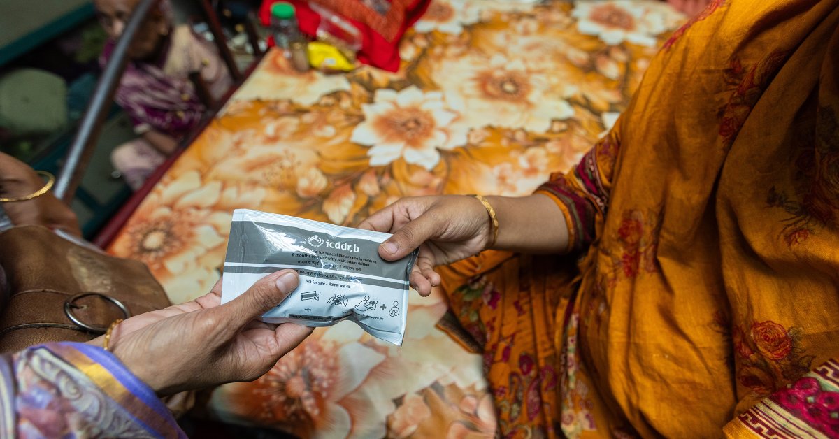 icddr_b's tweet card. Find out why MDCF-2 is on TIME's list of 2025's best inventions.