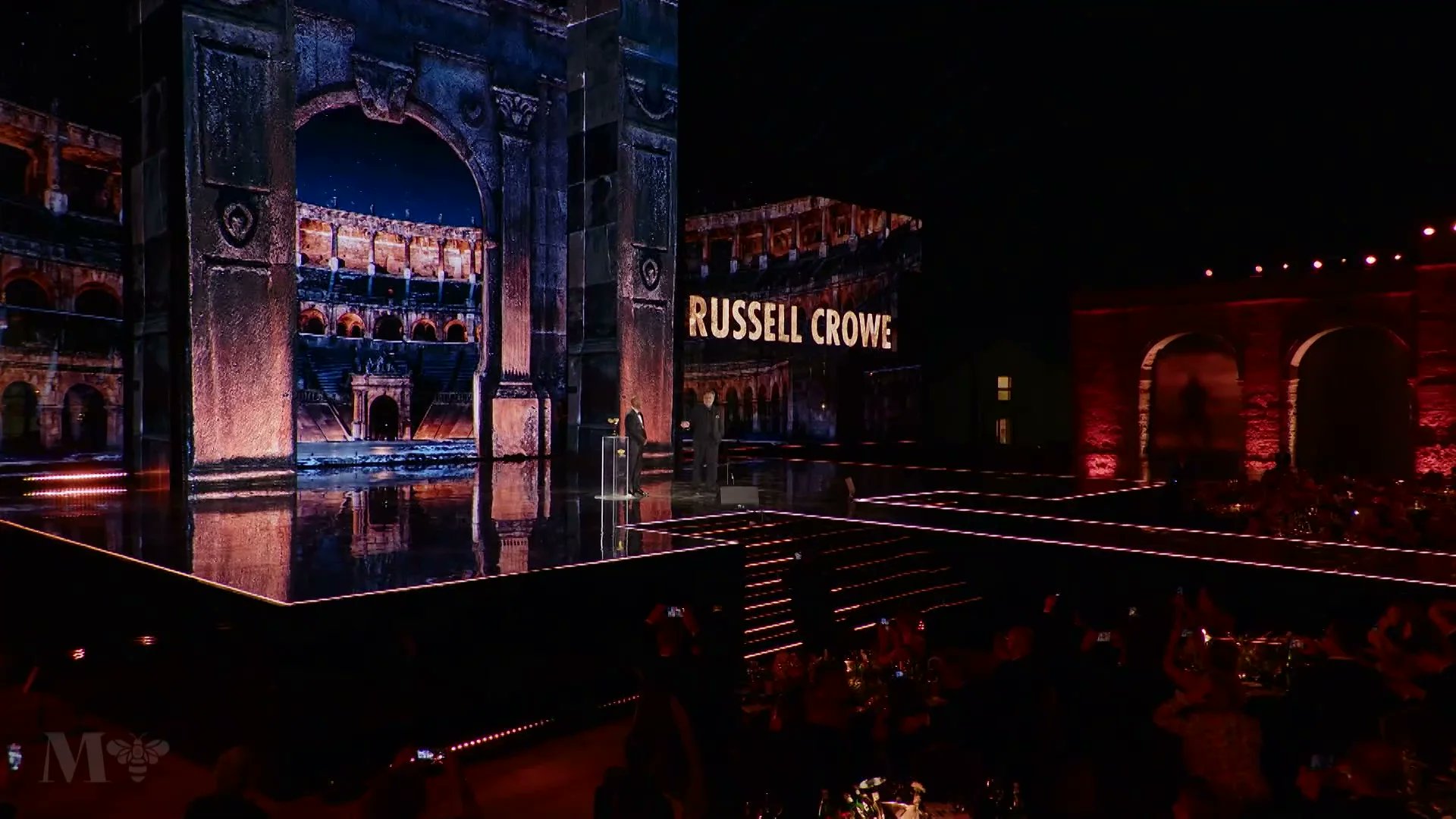 russellcrowe's tweet card. Golden Bee Awards 2025 - Russell Crowe