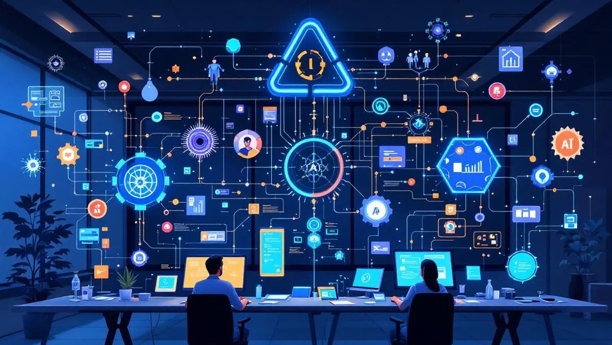 techday_au's tweet card. OutSystems' Agent Workbench has attracted 1,500 developers as enterprises build over 5,500 AI agents, automating workflows for firms like Axos Bank and Thermo Fisher.