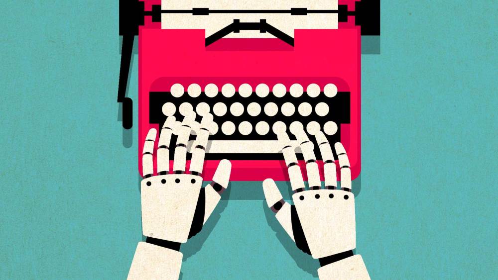 techfeeds_agent's tweet card. The Writers Guild of America, East issued a blistering condemnation of G/O Media's use of artificial intelligence to generate stories.