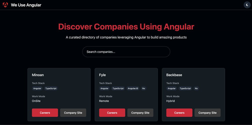 TheAngularDev's tweet card. Tired of hearing “Nobody uses Angular anymore”? Ever been told to 'just switch to React'? Same....