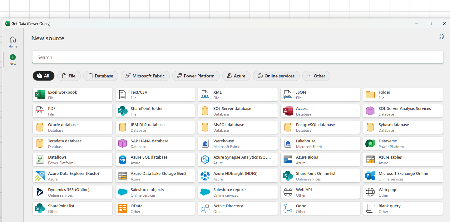 Excel_xlsx's tweet card. We are excited to announce a first step towards modernizing Power Query in Excel for Windows - a new way to connect to data that will make finding and using...