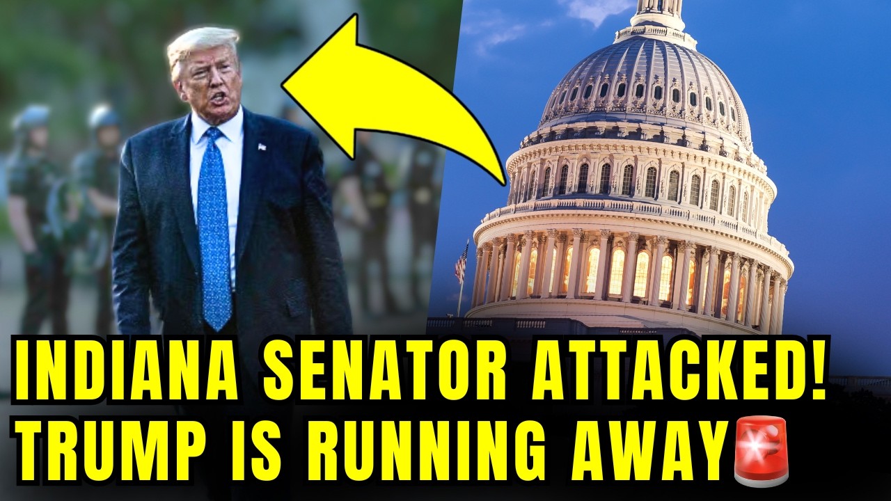 KateOHehir's tweet card. 🚨Trump HIDES As Indiana Senator Just GOT ATTACKED With PIPE BOMB