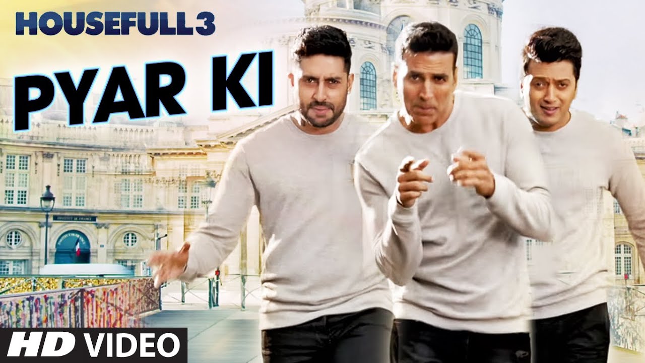 juniorbachchan's tweet card. Pyar Ki Video Song | HOUSEFULL 3 | Shaarib & Toshi | T-Series