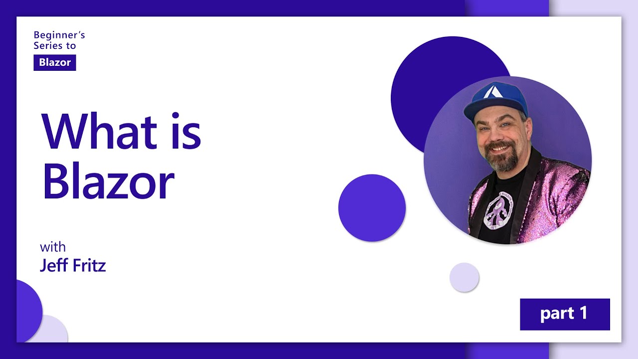 blazordevita's tweet card. What is Blazor [1 of 11] | Blazor for Beginners