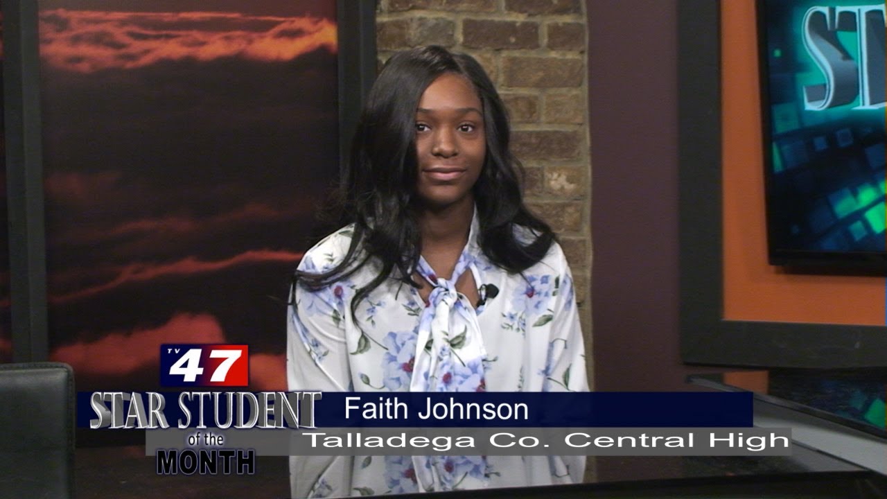 TCBOE_TCCHS's tweet card. Star Student, Faith Johnson 09/27/2021
