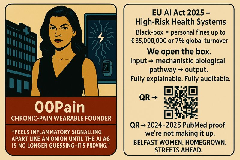 AscensionA73774's tweet card. 👠 Ladies — quick one. Tomorrow the EU AI Act isn’t knocking. It’s kicking the door in with steel-toe boots and a €35 million bill. And yes — it has your name on it. Last month I floated the idea....